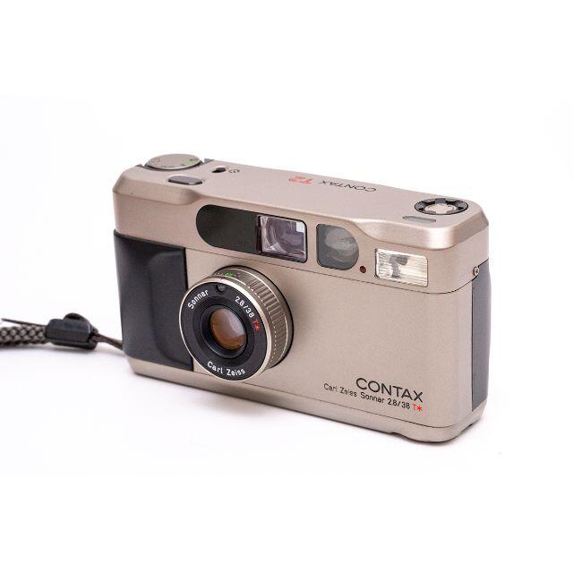 CONTAX T2 データバック 動作確認済 元箱付 スマホ/家電/カメラのカメラ(フィルムカメラ)の商品写真