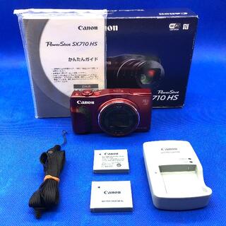 キヤノン(Canon)の【Wi-Fi搭載】 Canon PowerShot SX710 HS　レッド(コンパクトデジタルカメラ)