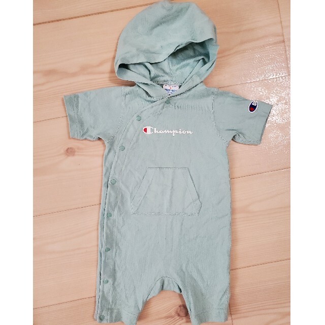 Champion(チャンピオン)のChampion　ロンパース　カバーオール キッズ/ベビー/マタニティのベビー服(~85cm)(ロンパース)の商品写真