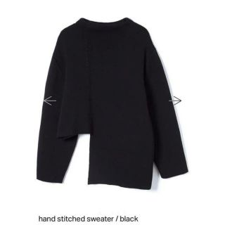 soduk 18aw Hand stitched sweater