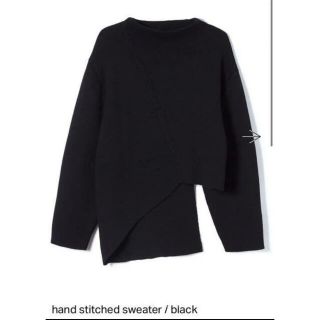 soduk 18aw Hand stitched sweater