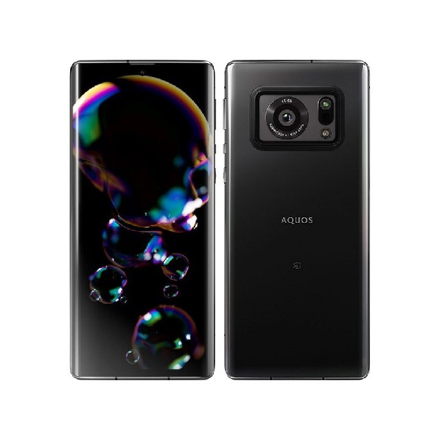 AQUOS(アクオス)の送料無料！AQUOS R6  DUAL　SIMフリー版　SH-M22　新品 スマホ/家電/カメラのスマートフォン/携帯電話(スマートフォン本体)の商品写真