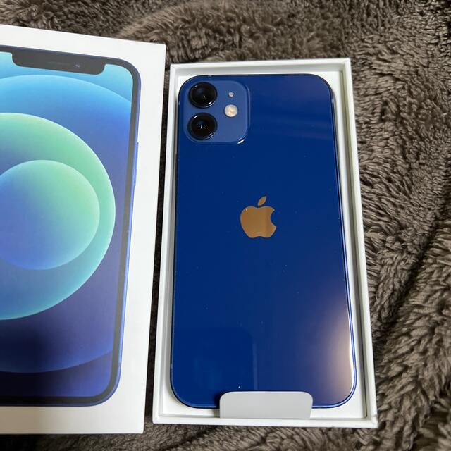 iPhone 12 mini Blue 128GB simロック解除済 - スマートフォン本体 iPhone 12 mini Blue 128GB simロック解除済 - スマートフォン本体
