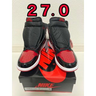 ナイキ(NIKE)のNike Air Jordan 1 High OG Patent Bred(スニーカー)