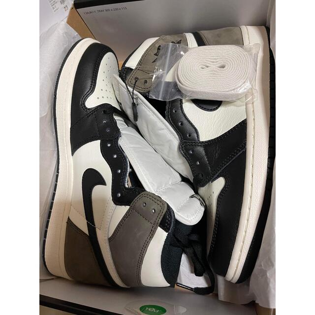 【全商品オープニング価格 特別価格】 NIKE - airjordan 1 mocha スニーカー