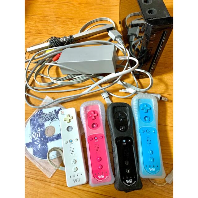 Wii - Wii本体、Wiiリモコン、スマブラ 動作確認済