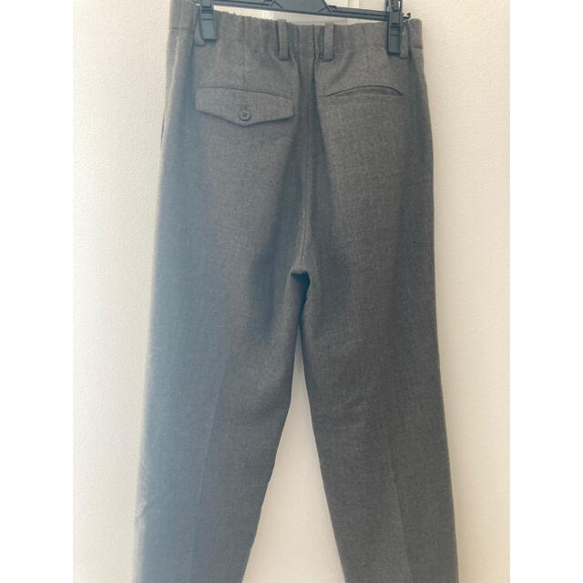 LIDNM  リドム　WOOL STRAIGHT SLACKS ブラウン　M   メンズのパンツ(スラックス)の商品写真