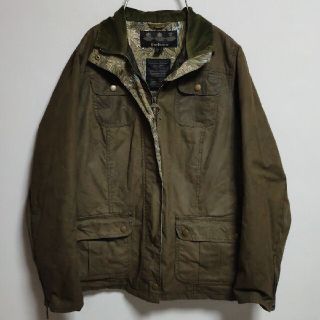 バーブァー(Barbour)のBarbour バブアー ラスキン ワックスユーティリティジャケット カーキ(ミリタリージャケット)