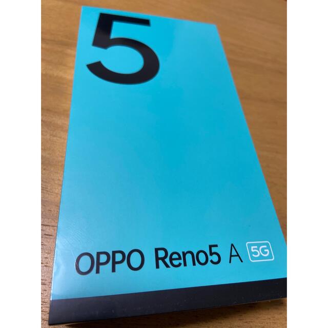 Oppo Reno 5A アイスブルー　新品未開封