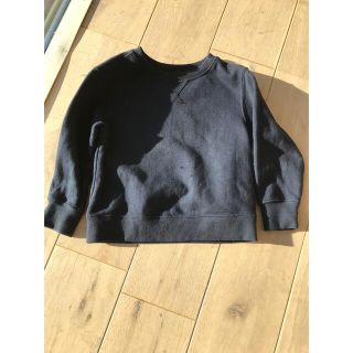 ユニクロ(UNIQLO)のトレーナー　紺(Tシャツ/カットソー)