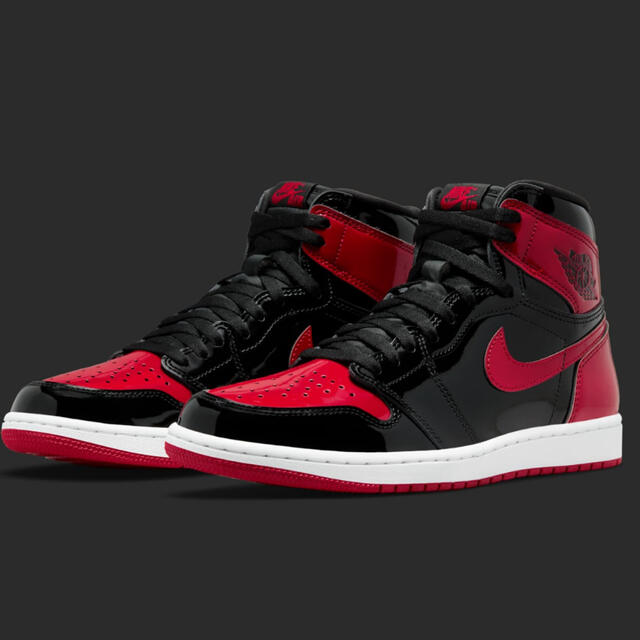 AIR JORDAN 1 RETRO HIGH OG PATENT BRED メンズの靴/シューズ(スニーカー)の商品写真