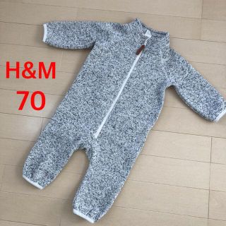 エイチアンドエム(H&M)のH&M ロンパース　カバーオール  70(ロンパース)