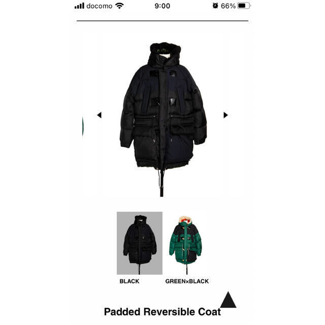 sacai(サカイ)のsacai  reversible  coat  メンズのジャケット/アウター(ステンカラーコート)の商品写真