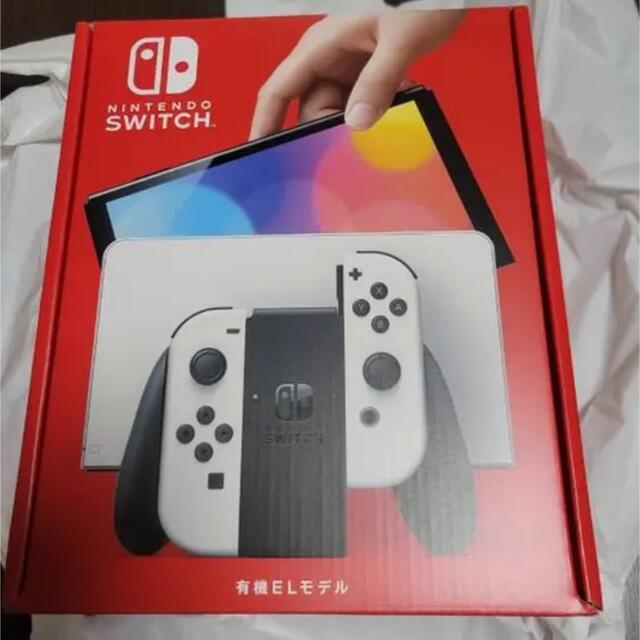 ゲームソフト/ゲーム機本体新品　Nintendo Switch 有機EL ホワイト