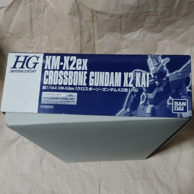 BANDAI(バンダイ)のガンプラ　HG　1/144　クロスボーンガンダムX2改　未組み立て　HGUC エンタメ/ホビーのおもちゃ/ぬいぐるみ(模型/プラモデル)の商品写真