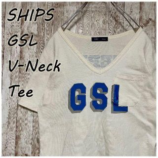 シップス(SHIPS)のSHIPS GSL Vネック Tシャツ ポケット(Tシャツ/カットソー(半袖/袖なし))