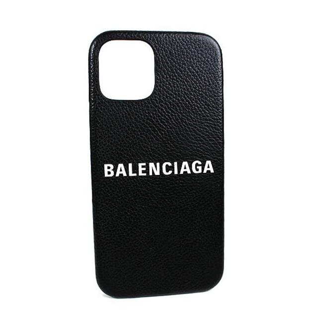 バレンシアガ スマホケース　iphonケース　携帯ケース　ブラック　黒　美品　p