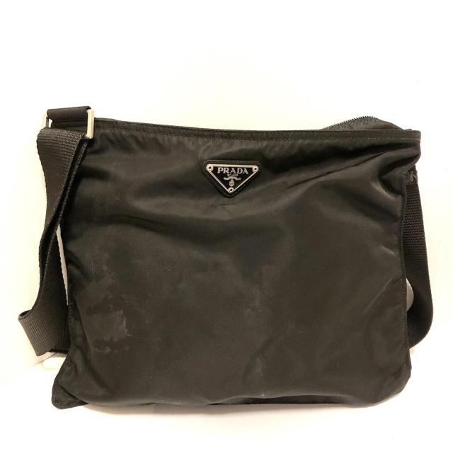 PRADA - プラダ ショルダーバッグ - 黒 ナイロンの通販 by ブラン