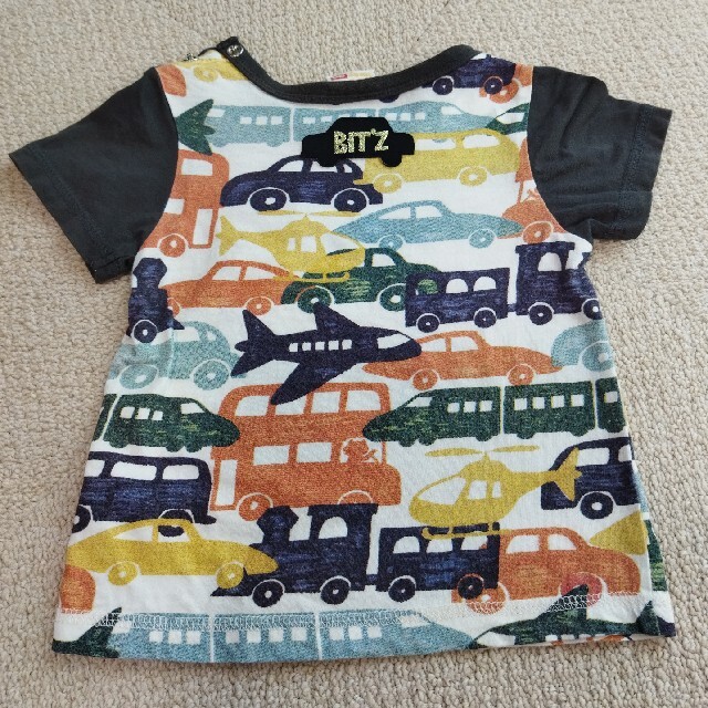 Bit'z(ビッツ)のビッツ　Tシャツ　半袖　90 キッズ/ベビー/マタニティのキッズ服男の子用(90cm~)(Tシャツ/カットソー)の商品写真