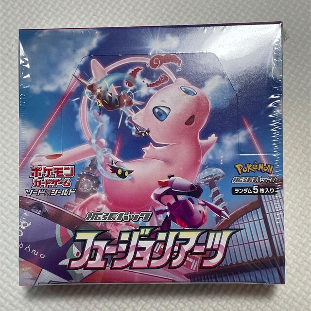 【新品未開封】フュージョンアーツ 1BOX シュリンク付 ポケモンカード