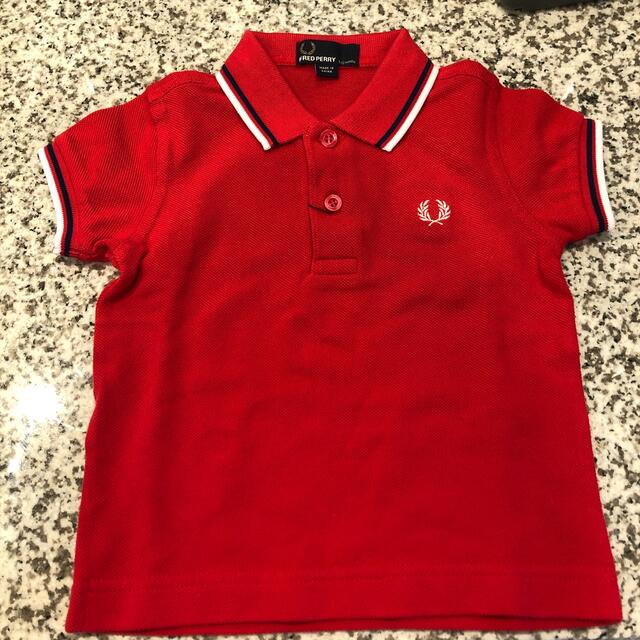 FRED PERRY(フレッドペリー)のFred perry ポロシャツ　ベビー キッズ/ベビー/マタニティのベビー服(~85cm)(シャツ/カットソー)の商品写真