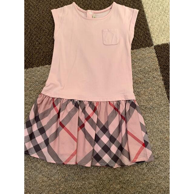 BURBERRY(バーバリー)のバーバリー　ワンピース　2y 86 キッズ/ベビー/マタニティのキッズ服女の子用(90cm~)(ワンピース)の商品写真