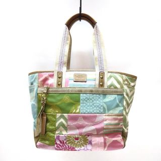 COACH(ハンドバッグ ・ グリーン・カーキ/緑色系)のフリマ COACH(ハンドバッグ ・ グリーン・カーキ/緑色系)のフリマ