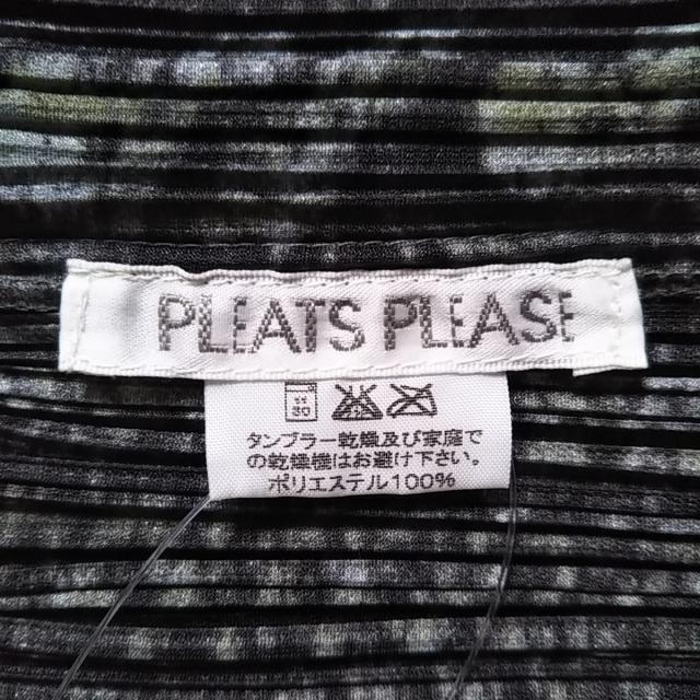 PLEATS PLEASE ISSEY MIYAKE(プリーツプリーズイッセイミヤケ)のプリーツプリーズ 長袖カットソー 4 XL - レディースのトップス(カットソー(長袖/七分))の商品写真