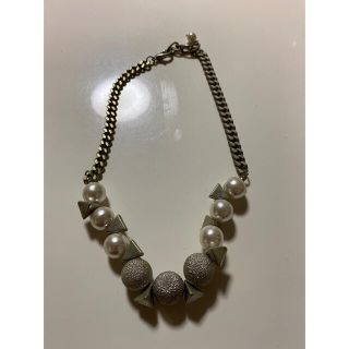 マウジー(moussy)の【人気‼️新品未使用】全長44㎝レディースネックレス(ネックレス)