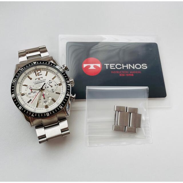 美品　TECHNOS テクノス時計　クロノグラフ