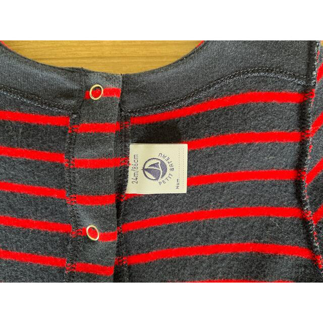 PETIT BATEAU(プチバトー)の【PETIT BATEAU プチバトー】86cm ワンピース キッズ/ベビー/マタニティのベビー服(~85cm)(ワンピース)の商品写真