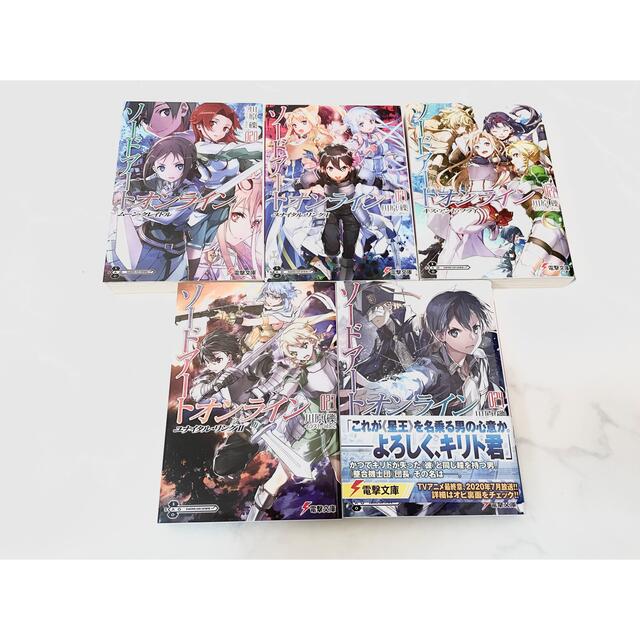 角川書店(カドカワショテン)のソードアート・オンライン SAO ラノベ20〜24巻 エンタメ/ホビーの本(文学/小説)の商品写真