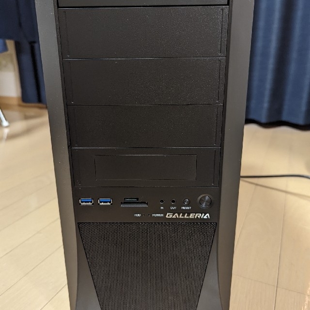 デスクトップ型PCGALLERIA XF RTX2070 i7-9700k