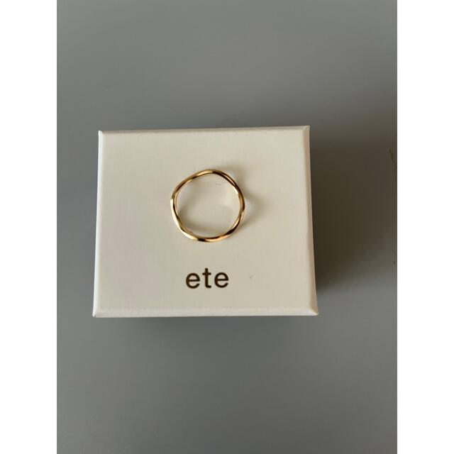 ete(エテ)の⭐︎値下げ⭐︎ete エテ　K10YG ウェーブリング　11号 レディースのアクセサリー(リング(指輪))の商品写真