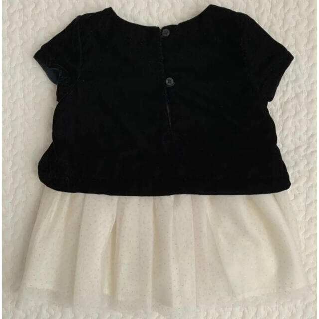 babyGAP(ベビーギャップ)のbabyGAPチュールワンピース　80 キッズ/ベビー/マタニティのベビー服(~85cm)(ワンピース)の商品写真