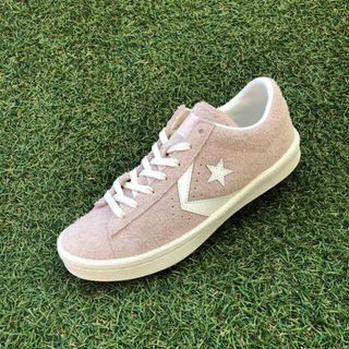 美品23 converse プロレザー スエード OX C407(スニーカー)