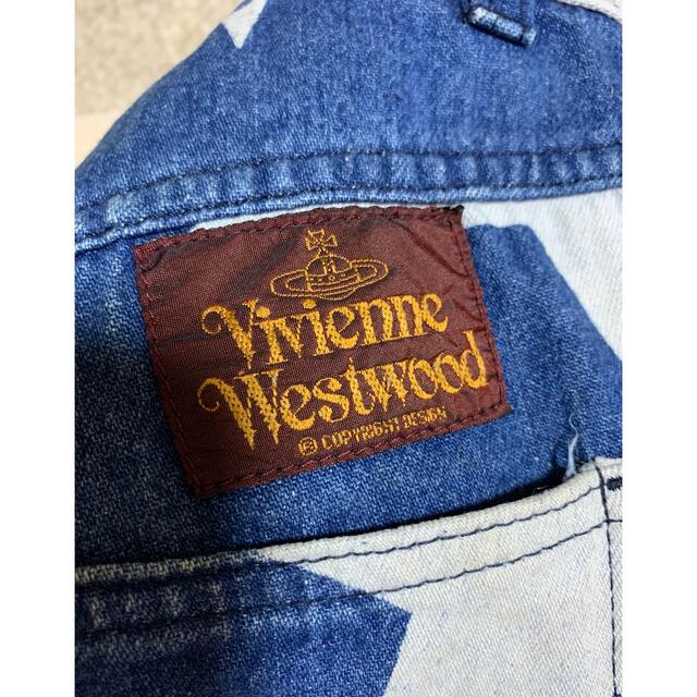 Vivienne Westwood(ヴィヴィアンウエストウッド)の★simosawa様専用★ Vivienne Westwood  スター柄デニム メンズのパンツ(デニム/ジーンズ)の商品写真