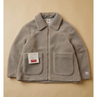 フリークスストア(FREAK'S STORE)のMACOBER × FREAK’S STORE/マコバー　ボアフリースジャケット(ブルゾン)