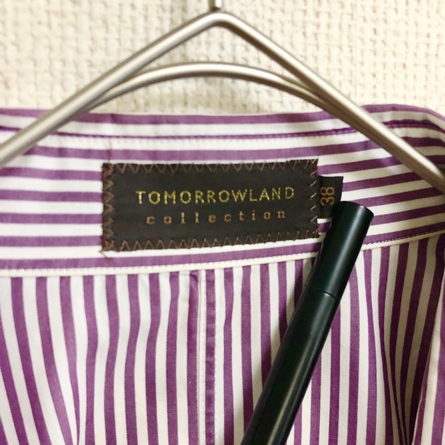 TOMORROWLAND(トゥモローランド)のTOMORROW LAND トゥモローランド ストライプ シャツ レディースのトップス(シャツ/ブラウス(長袖/七分))の商品写真