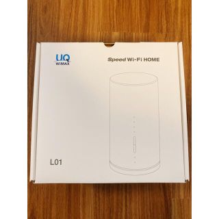 ファーウェイ(HUAWEI)のUQ WiMAX Speed Wi-Fi HOME L01 本体 ・ACアダプタ(PC周辺機器)