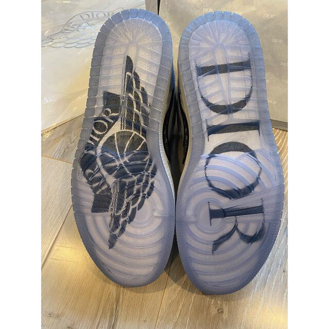 Christian Dior(クリスチャンディオール)の新品未使用　Dior Nike Air jordan  EUR42 メンズの靴/シューズ(スニーカー)の商品写真