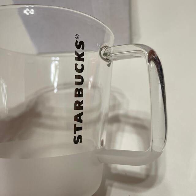 Starbucks Coffee(スターバックスコーヒー)の新品 未使用 スターバックス 耐熱マグ グラスマグフロスト355ml インテリア/住まい/日用品のキッチン/食器(グラス/カップ)の商品写真