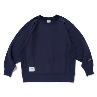 ダブルタップス(W)taps)のWTAPS×Champion リバースウィーブ クルーネックスウェット Lサイズ(スウェット)