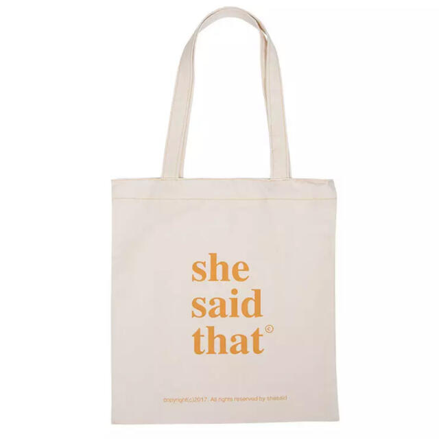 防弾少年団(BTS) - 【新品・未使用】韓国トートバッグ she said thatの ...