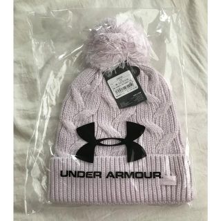 アンダーアーマー(UNDER ARMOUR)のアンダーアーマー UNDER ARMOUR UA  ニット帽　女性　レディース(ニット帽/ビーニー)