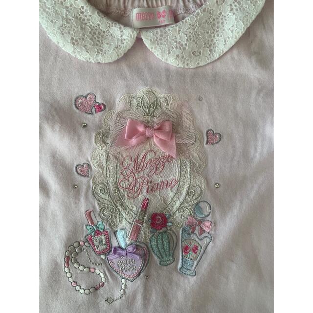 mezzo piano(メゾピアノ)のメゾピアノ　130cmトップス キッズ/ベビー/マタニティのキッズ服女の子用(90cm~)(Tシャツ/カットソー)の商品写真