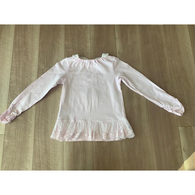 mezzo piano(メゾピアノ)のメゾピアノ　130cmトップス キッズ/ベビー/マタニティのキッズ服女の子用(90cm~)(Tシャツ/カットソー)の商品写真