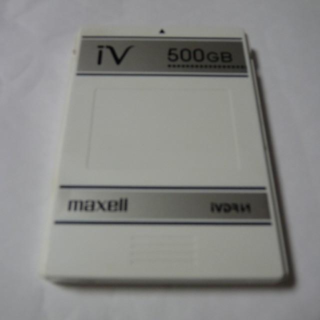 【週末特価】maxell iVDR-S 500GB ケース付き