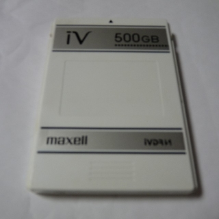 マクセル(maxell)の【週末特価】maxell iVDR-S 500GB ケース付き(その他)