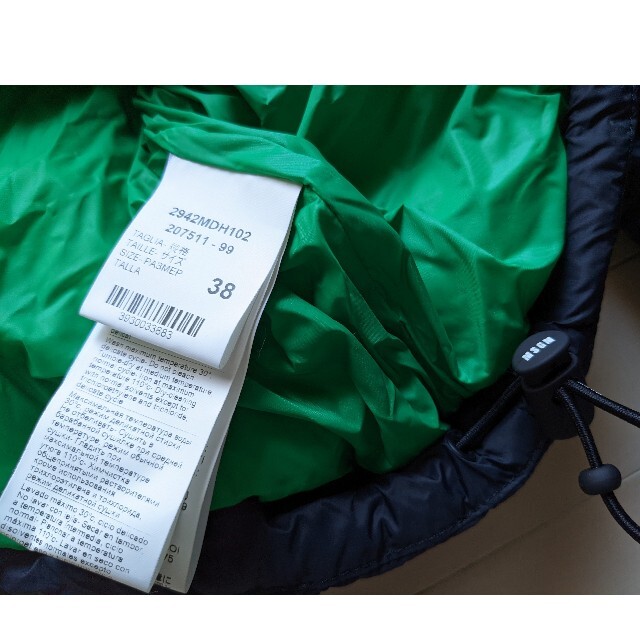 MSGM - MSGM◇ダウンジャケット 黒 38 S◇新品未使用の通販 by MSGM - MSGM◇ダウンジャケット 黒 38 S◇新品未使用の通販 by